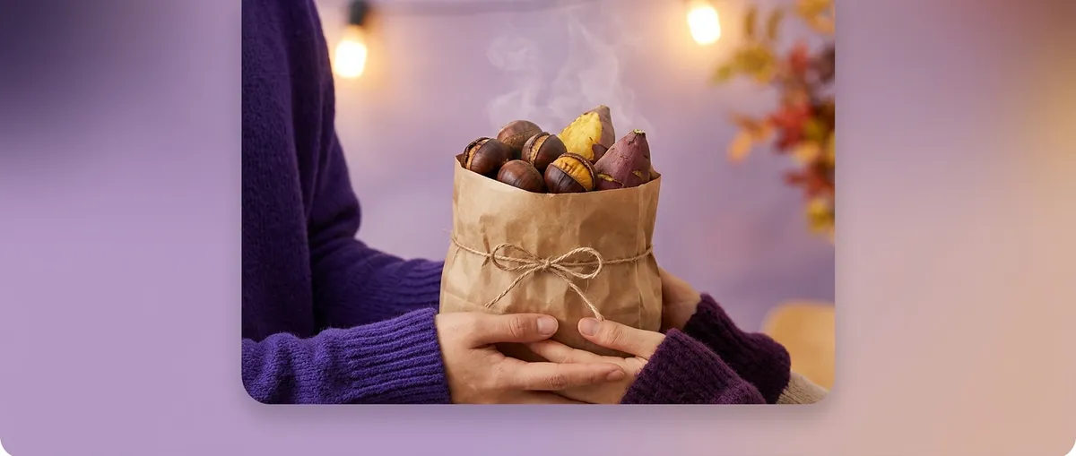 가을밤 연인과 함께 나눠 먹을 간식은?
